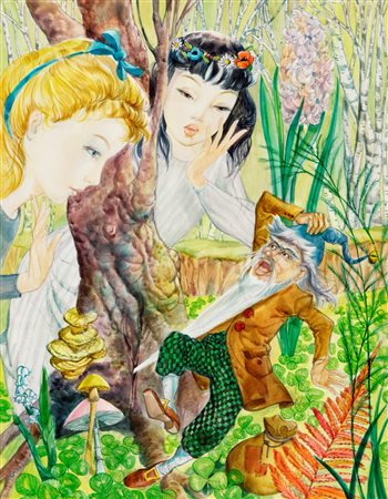 Walter Cremonini - Fiabe di Grimm - Biancarosa e Rosella, 1959