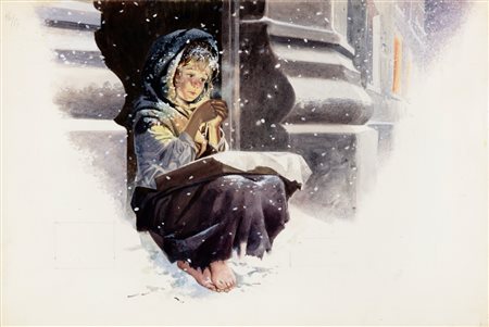 Michele (Angelo Bioletto) - La piccola fiammiferaia, 1960s