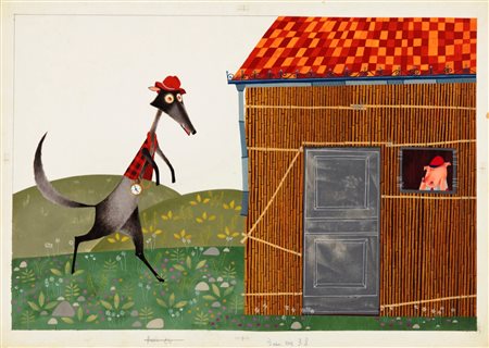 Federico Santin - I tre porcellini, 1962