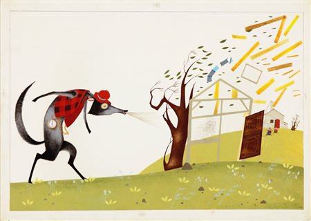 Federico Santin - I tre porcellini, 1962