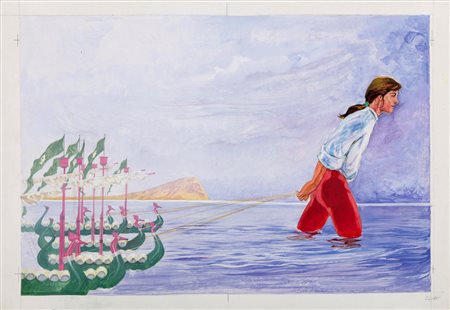 Achille Picco - I viaggi di Gulliver, 1980s