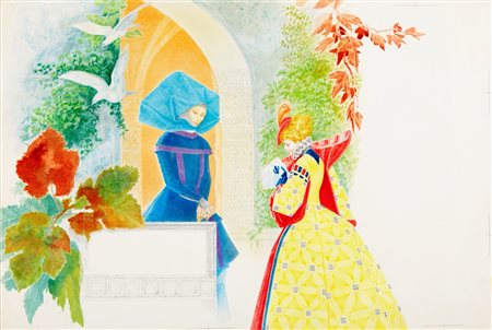 Ugo Fontana - La piccola guardiana d'oche, 1966