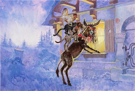 Achille Picco - I musicanti di Brema, 1980s