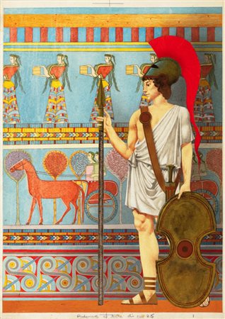 Federico Santin - Miti greci, 1965