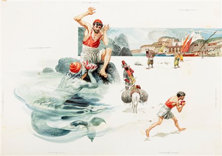 Ferri (Rino Ferrari) - Abdallah di terra e Abdallah di mare, 1966