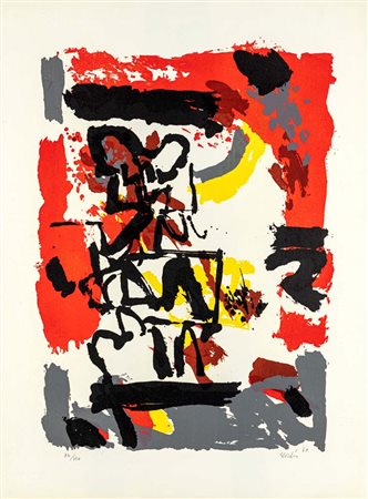 Antonio Scordia (Santa Fè 1918 - Roma 1988) Senza titolo 1960 Firma data e...