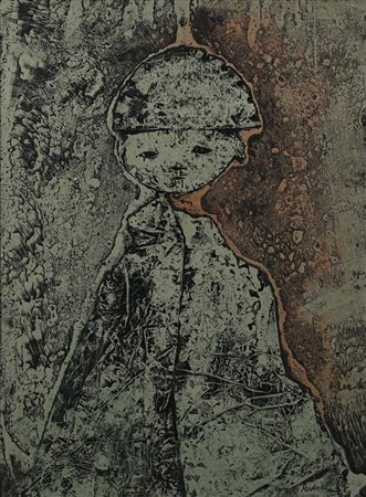 Mirko Basaldella (Udine 1910 - Cambridge 1969) Senza titolo 1965 Firma, data...