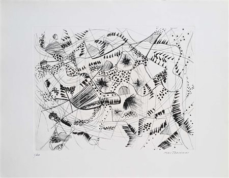 Umberto Mastroianni (Fontana Liri 1910 - Marino 1998) Senza titolo Firma e...