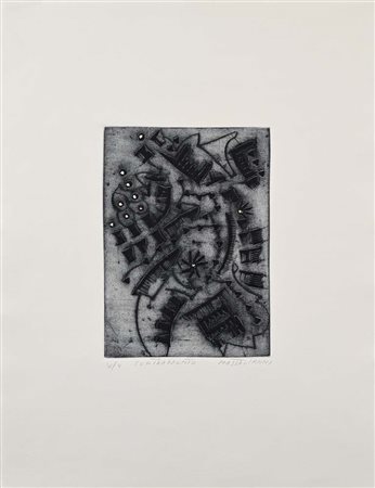 Umberto Mastroianni (Fontana Liri 1910 - Marino 1998) Contrappunto Firma,...