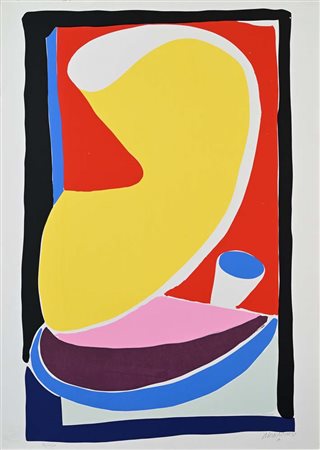 Sante Monachesi (Macerata 1910 - Roma 1991) Composizione Firma e numerazione...