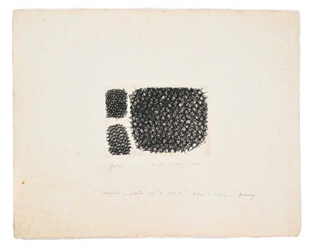 Piero Dorazio (Roma 1927 - Perugia 2005) Senza titolo 1962 Firma, data e...