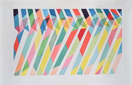 Piero Dorazio (Roma 1927 - Perugia 2005) Composizione 1990 Firma, data e...