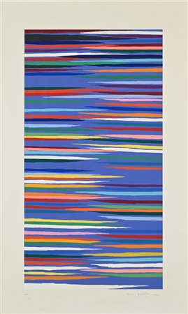 Piero Dorazio (Roma 1927 - Perugia 2005) Senza titolo 1974 Firma, data e...