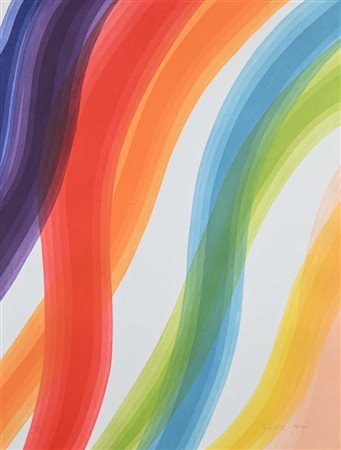 Piero Dorazio (Roma 1927 - Perugia 2005) Europa Unita Francia 1 1994 Firma,...