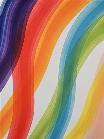 Piero Dorazio (Roma 1927 - Perugia 2005) Cartella Europa Unita contenente una...