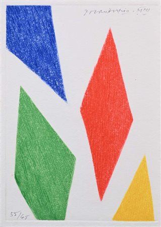 Piero Dorazio (Roma 1927 - Perugia 2005) Senza titolo Firma, data e...