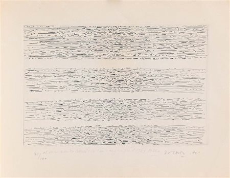 Piero Dorazio (Roma 1927 - Perugia 2005) Senza titolo 1971 Firma, data,...