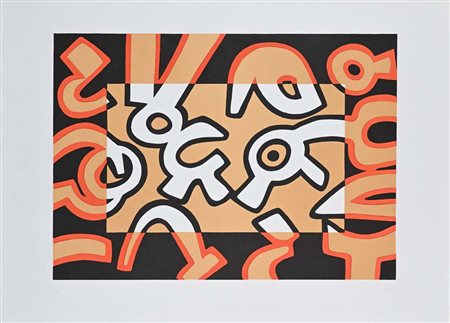 Carla Accardi (Trapani 1924 - Roma 2014) Senza titolo Firma e numerazione...