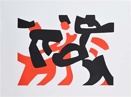 Carla Accardi (Trapani 1924 - Roma 2014) Senza titolo Firma e numerazione...