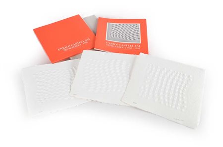 Enrico Castellani (Castelmassa 1930 - Viterbo 2017) Opera grafica 1960-1995...