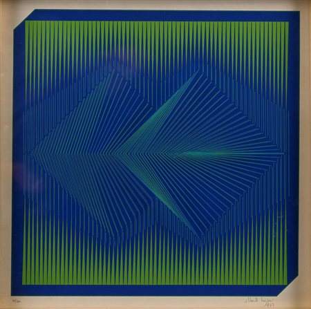 ALBERTO BIASI (Padova 1937) Senza titolo 1973 Firma, data e numerazione...