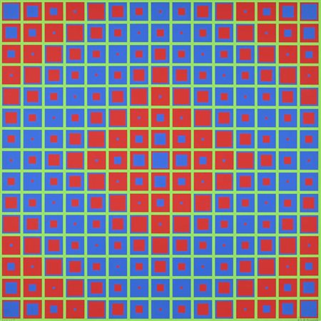 Francisco Sobrino (Guadalajara 1932 - Parigi 2014) Senza Titolo Firma e...