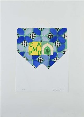 Joe Tilson (Londra 1928) From Venice, Campo 2009 Firma e numerazione "Tilson,...