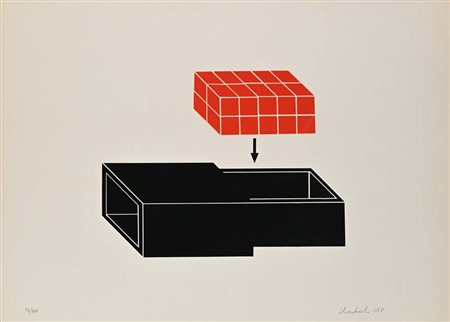 Sergio Lombardo (Roma 1939 - 0) Senza titolo 1968 Firma, data e numerazione...