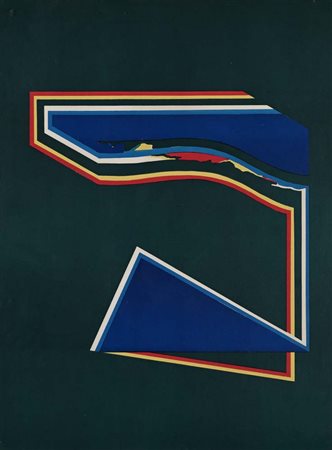 Paolo Cotani (Roma 1940 - Roma 2011) Senza titolo Firma e numerazione "Paolo...