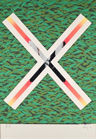 Concetto Pozzati (Vo' 1935 - Bologna 2017) Senza titolo Firma e numerazione...