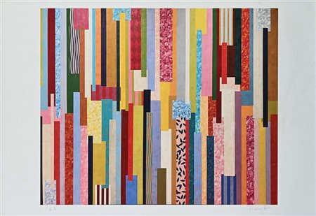 Roberto Miniati (Roma 1952) Singapore Rain 2024 Firma e numerazione "Roberto...