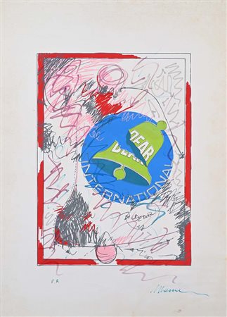 Enrico Manera (Torino 1947) Dear International Firma e numerazione "Manera...