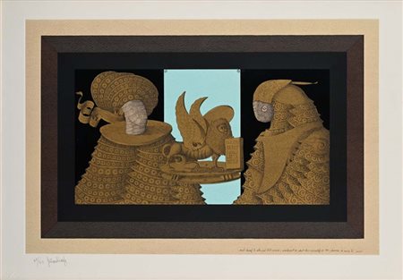 Gaetano Pompa (Forenza 1933 - Orbetello 1998) Marco Polo incontra il grande...