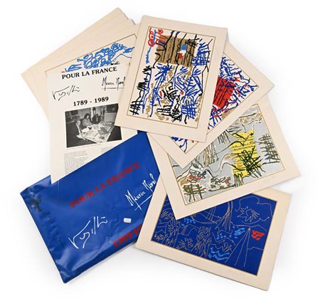 Antonio Vangelli (Roma 1917 - Roma 2003) Pour La France 1789-1989 1989...