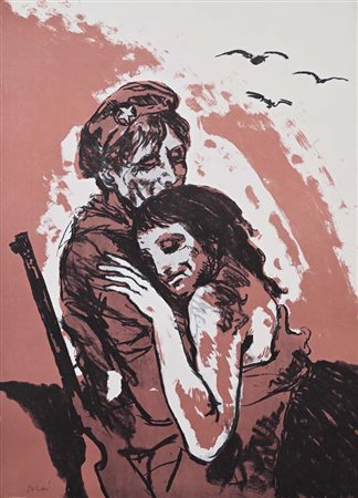 Alberto Sughi (Cesena 1928 - Bologna 2012) Il ritorno del partigiano Firma e...