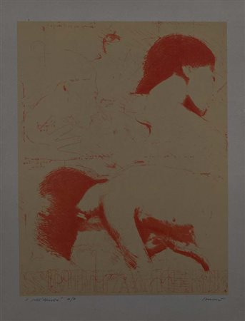 Franco Sarnari (Roma 1933 - Scicli 2022) Sull'amore Firma, titolo e...