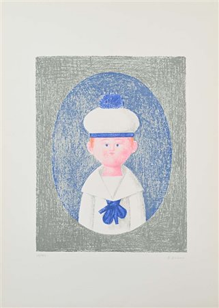 Antonio Bueno (Berlino 1918 - Fiesole 1984) Marinaretto Firma e numerazione...