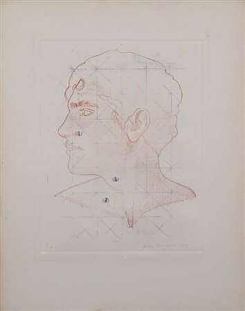 Lorenzo Tornabuoni (Roma 1934 - Roma 2004) Fanciullo 1972 Firma, data e...