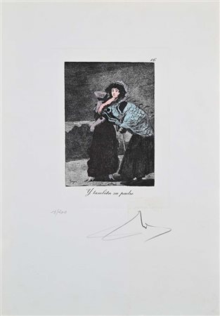 Salvador Dalì (Figueres 1904 - Figueres 1989) Y tembien su padre Firma e...