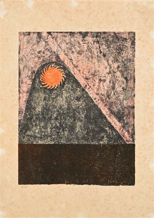 Rufino Tamayo (1899 - 1991) Senza titolo Firma e numerazione "Tamayo 3/35"...