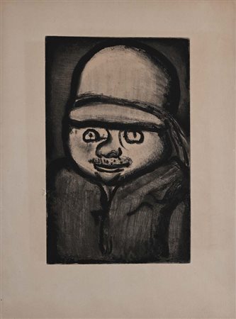 Georges Rouault (Parigi 1871 - Parigi 1958) Senza titolo Firma e data in...