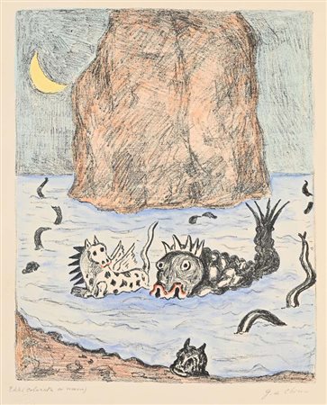 Giorgio De Chirico (Volo 1888 - Roma 1978) I Mostri 1973 Firma e numerazione...