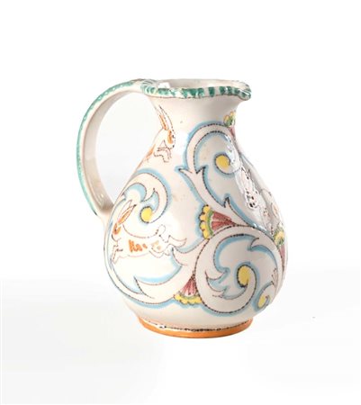 Vincenzo Pinto (Vietri sul Mare 1870 - Vietri sul Mare 1939) Brocca in...