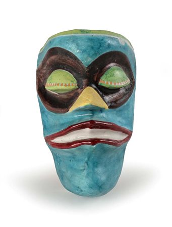 Vincenzo Pinto (Vietri sul Mare 1870 - Vietri sul Mare 1939) Maschera in...