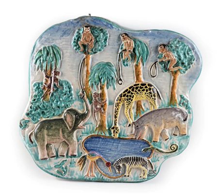 Vincenzo Pinto (Vietri sul Mare 1870 - Vietri sul Mare 1939) La caccia nella...