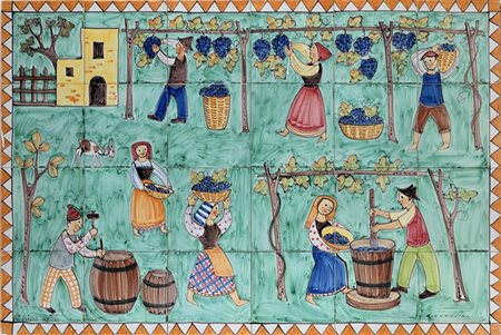 Giovannino Carrano (Marina di Vietri sul Mare 1913 - Vietri sul Mare 1982) La...