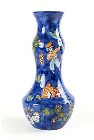 () Vaso in ceramica, Avallone Vietri sul Mare Delizioso vaso in ceramica...