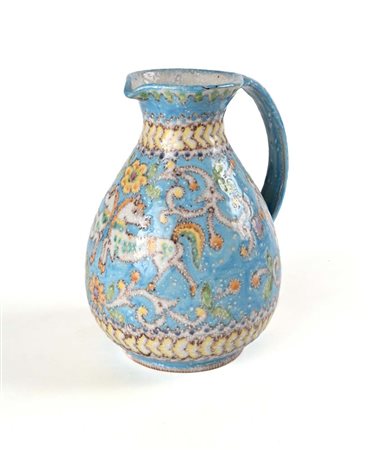 Vincenzo Pinto (Vietri sul Mare 1870 - Vietri sul Mare 1939) Brocca in...