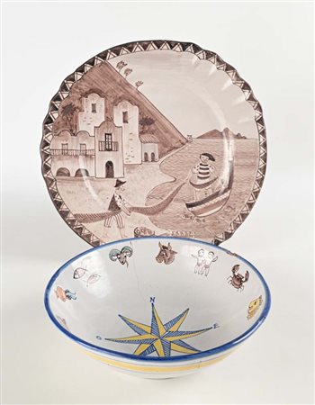 Vincenzo Pinto (Vietri sul Mare 1870 - Vietri sul Mare 1939) Lotto di un...