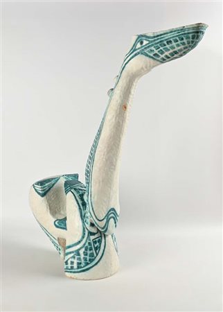 Salvatore Meli (Comiso 1929 - Roma 2011) Dinosauro Scultura in terracotta...